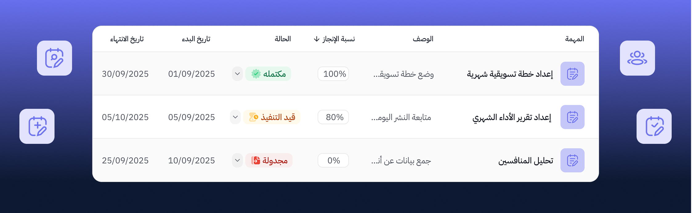 إدارة الحضور وساعات العمل في نُمو